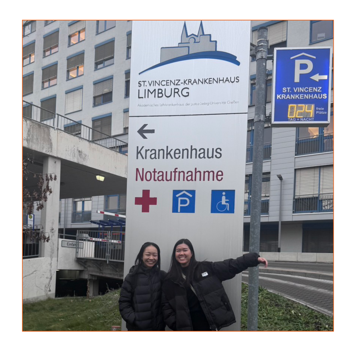 Premier jour de travail de nos soignants à Limburg